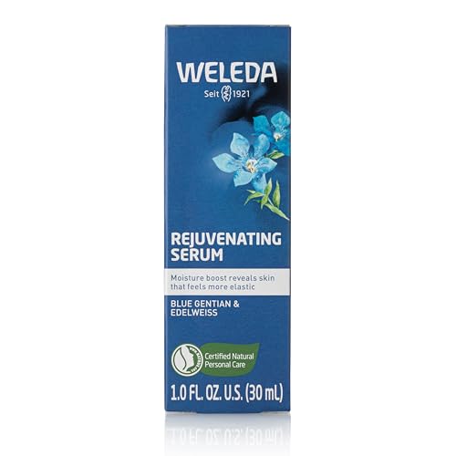 Weleda Rejuvenating Face Serum - Firming, Hydrating & Brightening, Plant-Based, Vegan Friendly