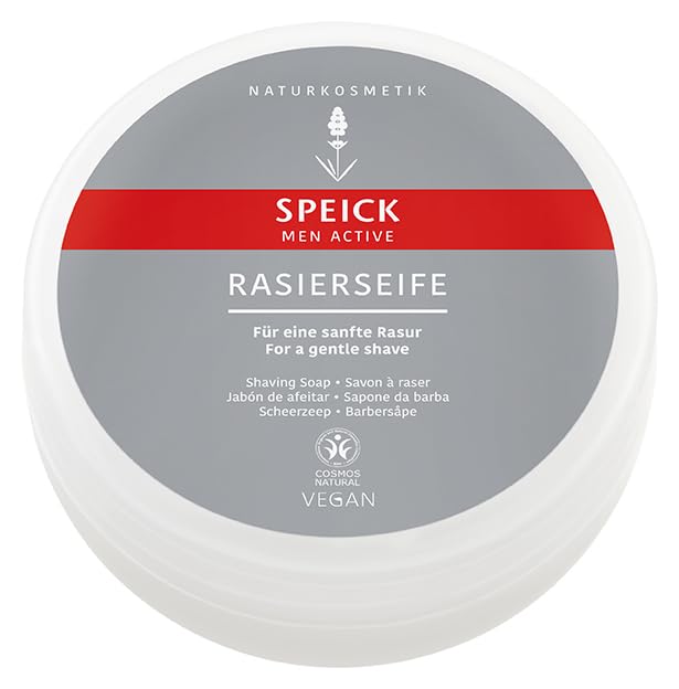Men's Shaving Soap in Bowl - Active Grooming for Dry Skin