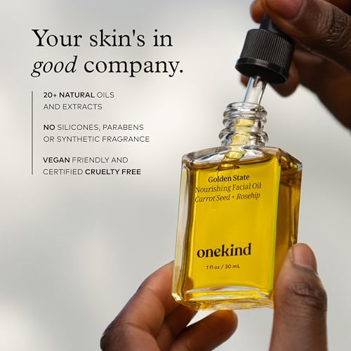 Onekind Golden State Anti-Aging Botanical Face Oil 1oz — Brighten & Hydrate