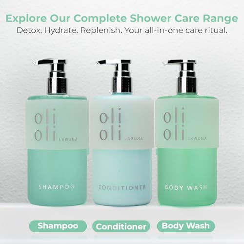 Daily Detox Shampoo 15.2oz - Clarifying Hair Wash with Aloe & Vitamin B5 - Gentle Buildup & Residue Remover - Variation of THIS listing