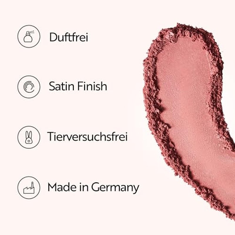 M. Asam Magic Finish Satin Blush Peachy Rose (0.14 Oz) Make-Up Powder for a Fresh & Radiant Look With Hyaluronic Acid & Ultra-Fine Color Pigments for Fuller Looking Cheeks