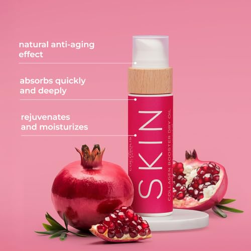 Cocosolis Collagen Booster Bio Oil for Face & Body – Anti-Aging Skin Tightening & Wrinkle Reduction