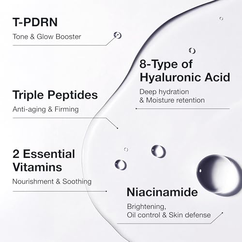 Teedle 300 PDRN Microneedling Serum for Pores & Fine Lines - Collagen Boost Night Care