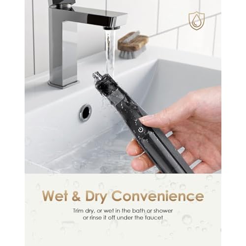 Nose and Ear Blade Replacement Head - Compatible with O Blade QP2734/QP2834/QP25XX/QP26XX/Pro 360 Precision Dual Blade, Waterproof, 360¡Æ Coverage, Rust Resistant Stainless Steel Easy Cleaning, One PC