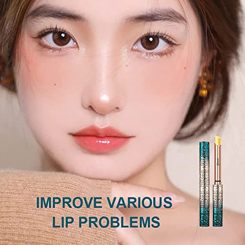 O'CHEAL Color-changing Lip Balm Waterproof Long Lasting Lip Makeup Gloss Lip Balm Long Lasting Moisturizing Lipstick (Pack of 3
