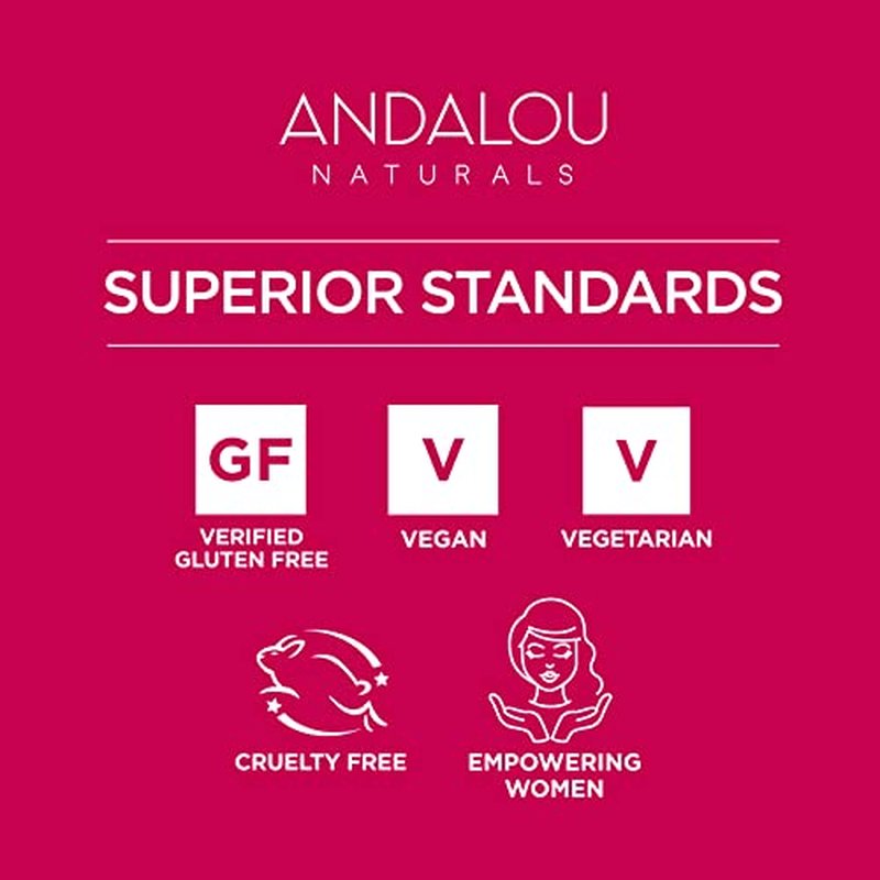 Andalou Naturals Mask 1000 ROSES, Overnight Sleeping Mask for Dry, Chapped Lips, Plumping, Hydrating & Soothing Balm with Alpine Rose Stem Cells, Vegan & Cruelty-Free, 0.42 O