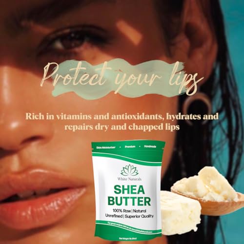Shea Butter 2lb - Unrefined Natural African Skin & Hair Moisturizer - Ivory, Grade A, Pure, Great for DIY Lip Balm & Stretch Marks
