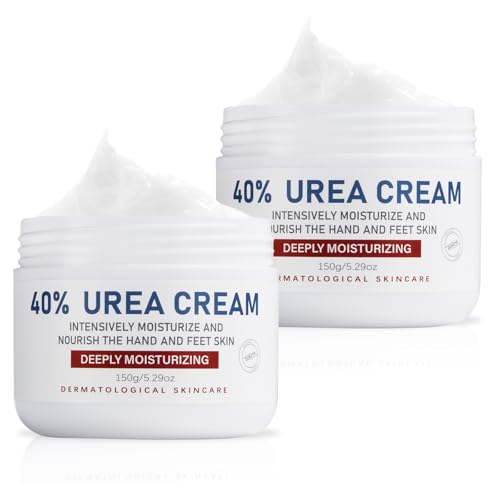OUKEYA Urea Cream 40% Foot & Hand Moisturizer 5.29Oz -2 Pack