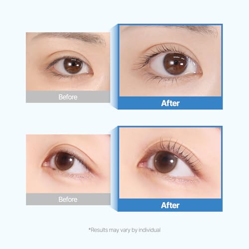 Eyelash Lift Kit - DIY Lash Perm with No Glue Rods, Long-Lasting Curl, 5 Applications