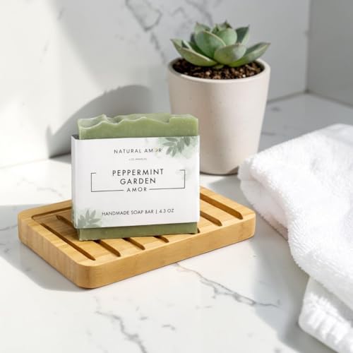 Cozy Christmas Spa Gift Set for Women – Handmade Soap Candle Bath Salts