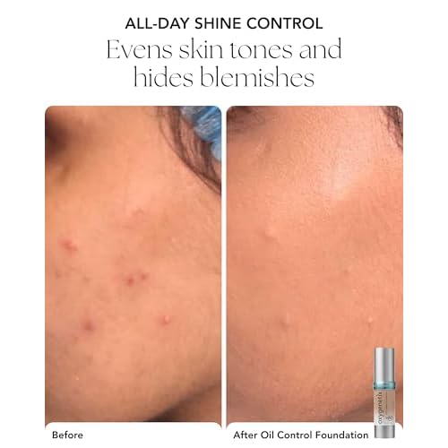 Oxygenetix Oil Control Foundation ? Taupe | Breathable Makeup for Face | Lightweight, Non-Comedogenic Coverage with Salicylic Acid | Longwear Foundation for Oily or Sensitive Skin