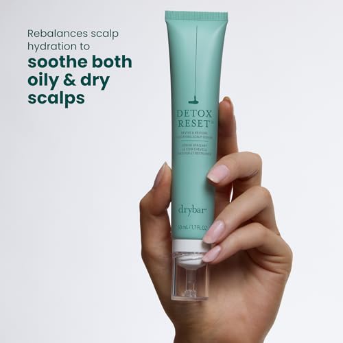 Drybar Detox Reset Scalp Serum - Soothing, Rebalancing Hair Treatment 1.7 oz