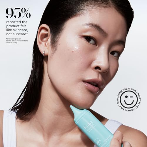Kate Somerville HydraKate Illuminating Sunscreen Drops ? Tinted SPF 50+ Mineral Sunscreen with Zinc Oxide, Moisturizing & Anti-Aging Sun Protection, 1.7 Fl Oz