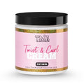 The Mane Attraction Twist & Curl Defining Cream 8oz - Lightweight Frizz Control for Natural Hair