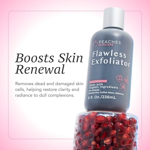 Vegan Facial Exfoliator Scrub - Deep Cleansing & Age-Defying 8 oz