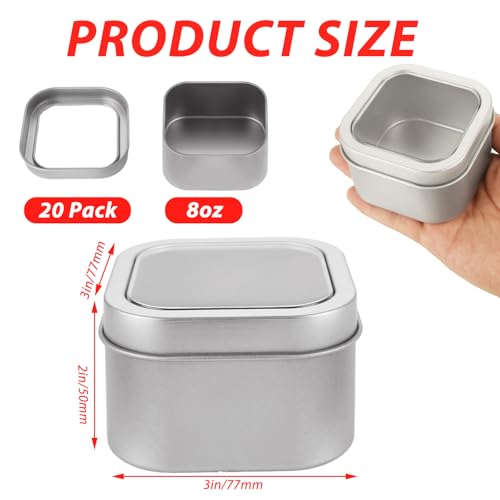 Clear Makeup Remover Storage Box with Lid Acrylic Cotton Pad Organizer for Bathroom Vanity and Cosmetic Display Case 9.05X3.62X3.62 Inches