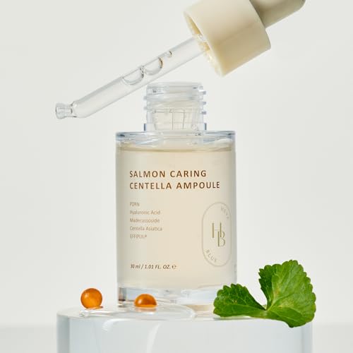 Salmon & Centella Ampoule for Sensitive Skin - Rejuvenating Korean Skincare