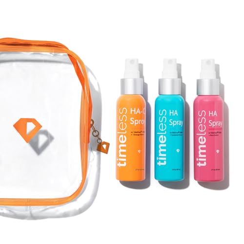 Mini Hydrating Peptide Face Spray Set - Collagen & Citrus Variations (4 Pack)