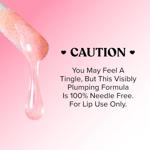 Too Faced Lip Injection Extreme Lip Plumper Gloss | Hydrating, Glossy, & Helps Volume Appear Fuller Over Time