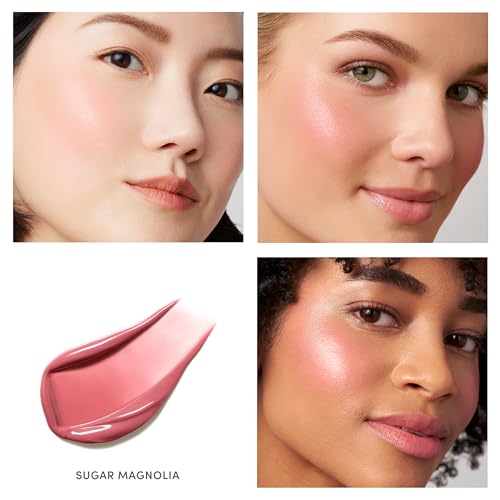 Jane Iredale ColorLuxe Liquid Blush - Sugar Magnolia, Buildable & Long-Wear Vegan Makeup