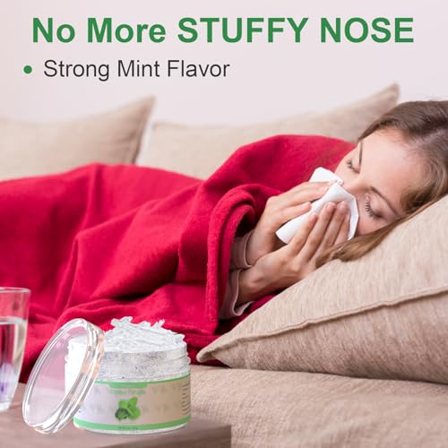 Menthol Crystals Bulk 1lb - Organic Peppermint, 16 Fl Oz - For Shower Steamers & Soaps