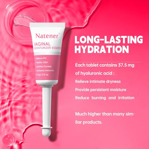 6 in 1 Intimate Moisturizer with 37.5mg Hyaluronic Acid - Support Intimate Moisturizing, Soothing, Health Odor, Tightening, PH Balance, Immune | Niacinamide + Probiotics + Propolis + Centella Asiatica