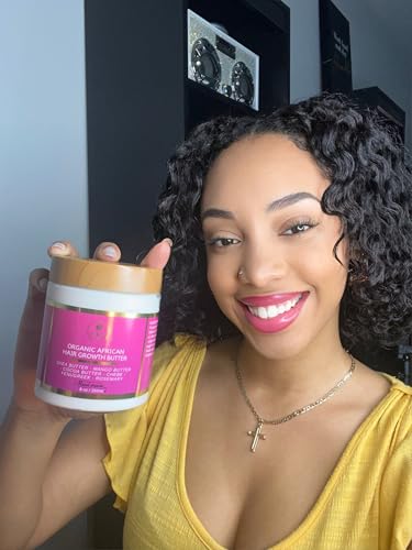 Chebe Hair Growth Butter - Ayurvedic Deep Conditioning for All Hair Types 8oz