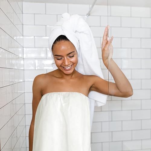 Disposable Spa Wraps 20 Pcs Adjustable Non-Woven Bath Skirts - Hygienic Body Coverings