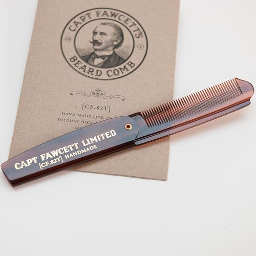Captain Fawcett Beard Comb (82T) 300g – Branded Grooming Accessory