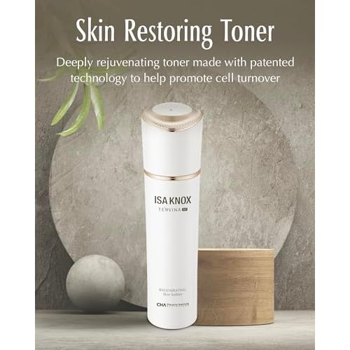 ISA KNOX TE'RVINA AD Regenerating Skin Softener (5.1fl oz) - Hydrating, Nourishing & Firming Toner for Youthful and Radiant Skin by LG Beauty. Placenta, Rose Absolute.