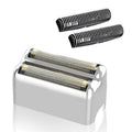 1 pack Professional Replacement Foil and Cutters for BaBylissPRO Barberology Double Foil Shaver, Compatible with BaBylissPRO Barberology FXFS2 Shaver£¬Silver