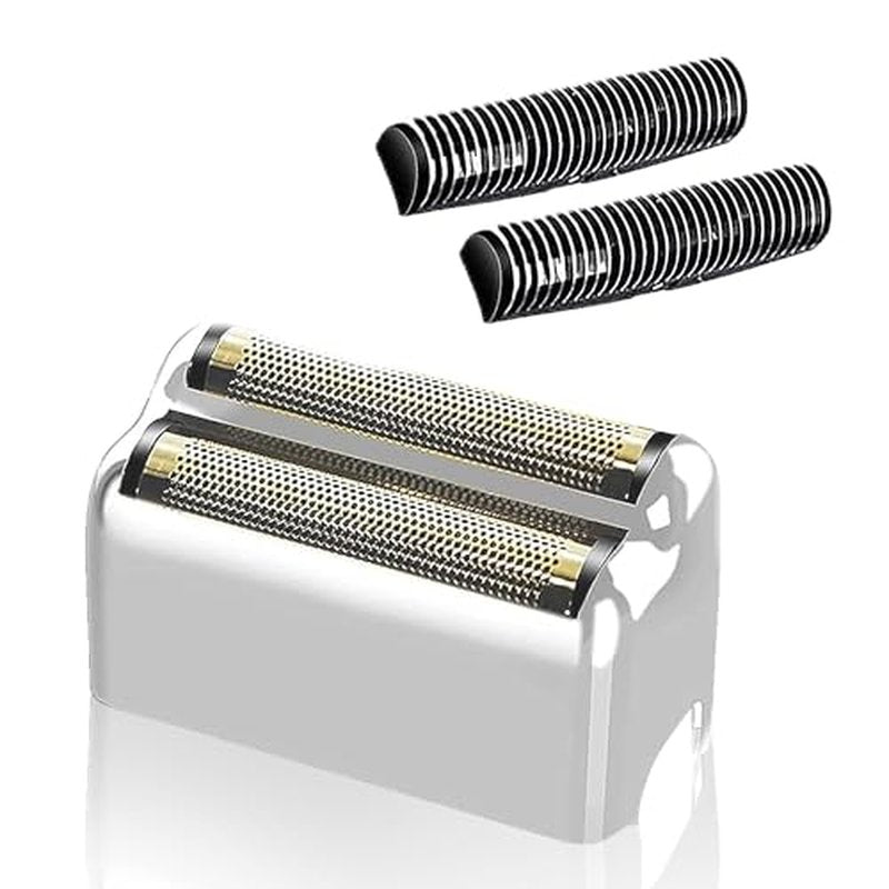 1 pack Professional Replacement Foil and Cutters for BaBylissPRO Barberology Double Foil Shaver, Compatible with BaBylissPRO Barberology FXFS2 Shaver£¬Silver