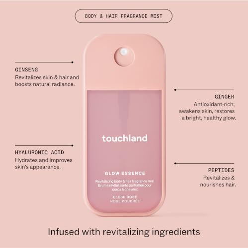 Hydrating Body & Hair Fragrance Mist Travel Size with Ginseng & Hyaluronic Acid