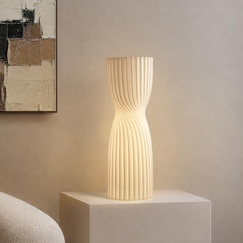 Thetis Handcrafted Ceramic Table Lamp - Modern Decorative Bedside & Living Room Light