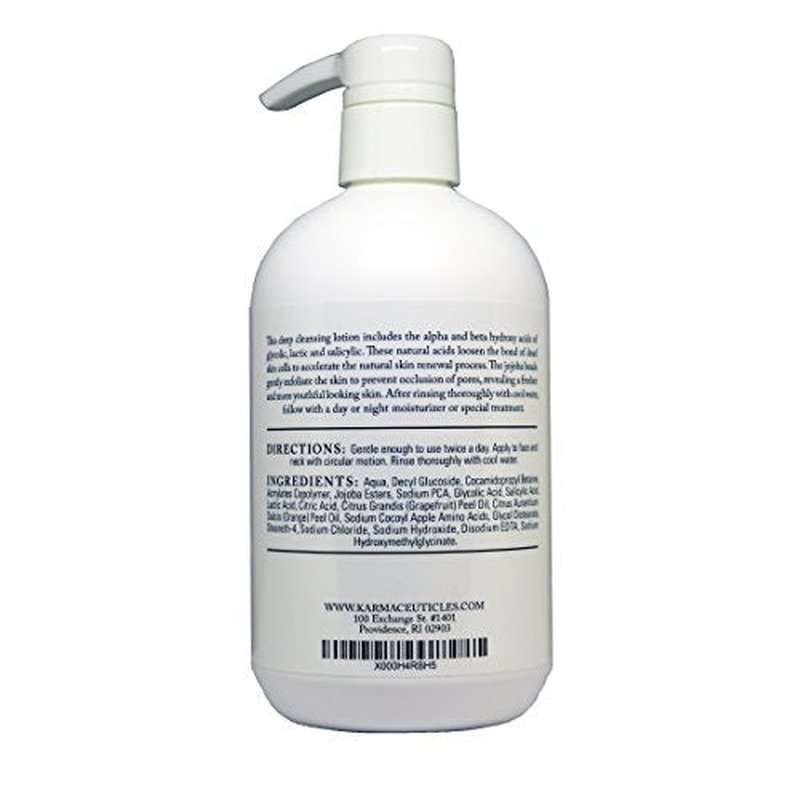 AHA BHA Exfoliating Cleanser 16Oz -