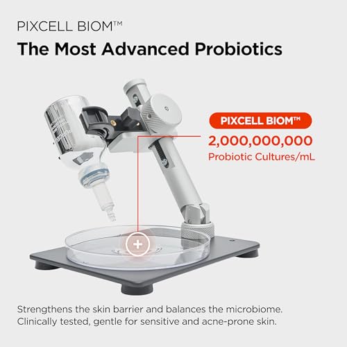 Pixcell Biom 2B/mL Probiotic Essence - Restores Skin Barrier with Bifida, Lactobacillus Ferment Lysate, Korean Probiotic Drops for acne prone skin and sensitive skin (30ml, 1.01 Fl Oz.)