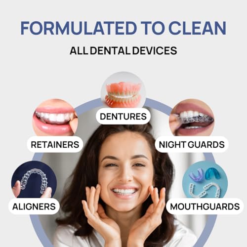 Smile Again Mint Retainer & Aligner Cleaner Crystals 3-Month Supply