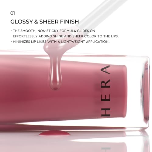 Lip Gloss - Sheer & Glossy Finish, Hydrating, Non-Sticky, Brownie Boy #415
