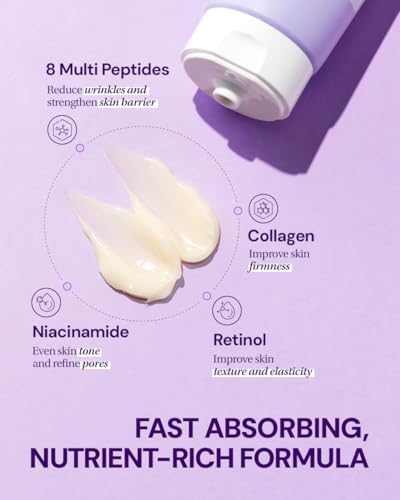 GANGNAM GLOW Collagen Peptide Repair Cream Tube - All-in-One Anti-Aging Skincare