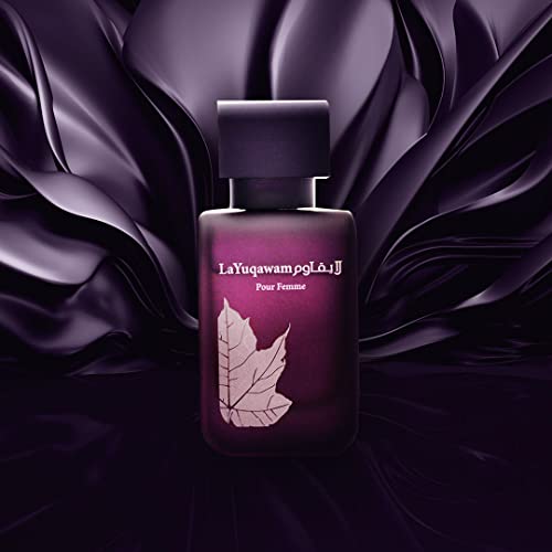 RASASI La Yuqawam Eau de Parfum 75ML (2.5 OZ) - Signature Arabian Women’s Fragrance, 1 Fl Oz Variation