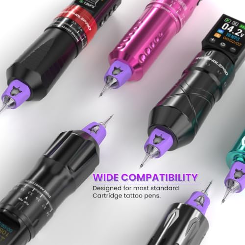Disposable Tattoo Cartridge Needles Set - Mixed Sizes 50pcs for Tattoo Machine - Wormhole Tattoo Variation of 50pcs mix-1