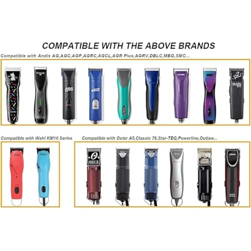 Detachable Replacement Ceramic Blades,Compatible with Andis/oster Classic 76/Star-Teq/Power-Teq/A5 Clipper (3-3/4)