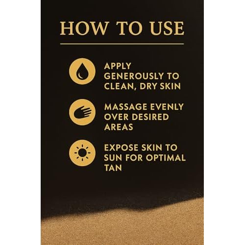 ORIGINAL Natural Tanning Cream - Fast Tanning Enhancer with Carrot & Henna for Beach & Sun Bed - Deep Golden Tan, Moisturizing Browning SPF 0