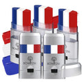 5PCS Red White Blue Face Paint Sticks,USA Flag colors Patriotic face body paint makeup for 4th of July Independence Day£¬sweefproof eye black stick for Baseball Game,Sports Fans