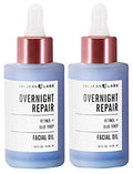 Overnight Repair Facial Oil 1.83 oz Pack of 2 with Retinol & Blue Tansy - Calm Redness
