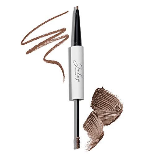 Julep Brow 101 Sculpting Pencil & Tinted Gel for Fuller Natural-Looking Brows - Medium Brown