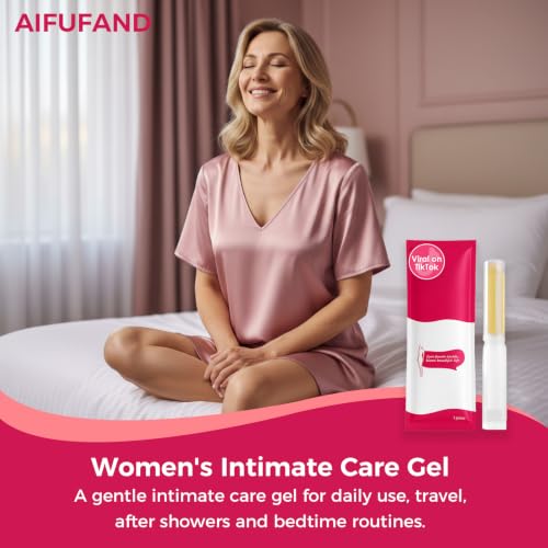 Unscented Women’s Intimate Care Gel - External Feminine Wash & Moisturizer - 10 Pack