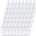Nuenen 48 Pcs Refillable Empty Lotion Bottles 4oz/120ml Plastic Pump Bottles Conditioner Shampoo Dispenser Leak Proof Pump Container for Body Wash, Creams, Liquid Soap(White)