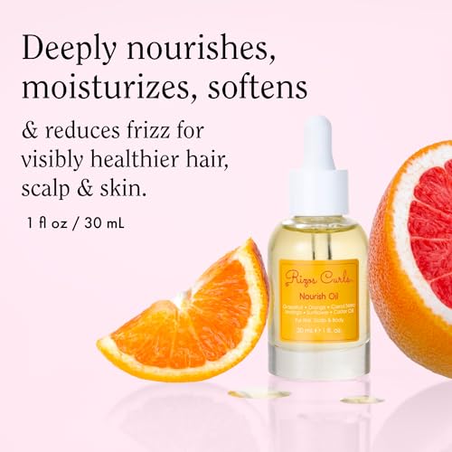 Rizos Curls Nourish Hair Oil – Strength & Frizz Control for All Hair Types