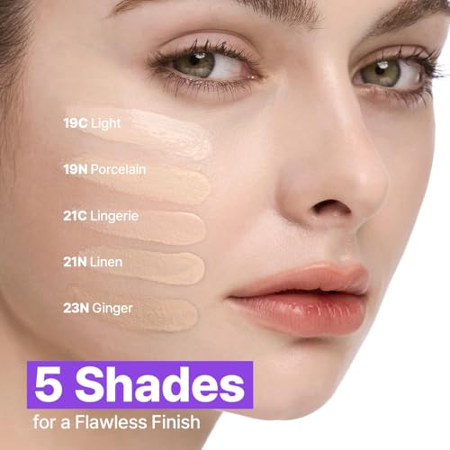 Korean Cushion Foundation CLIO Kill Cover Mesh Blur Full Coverage 21N Linen